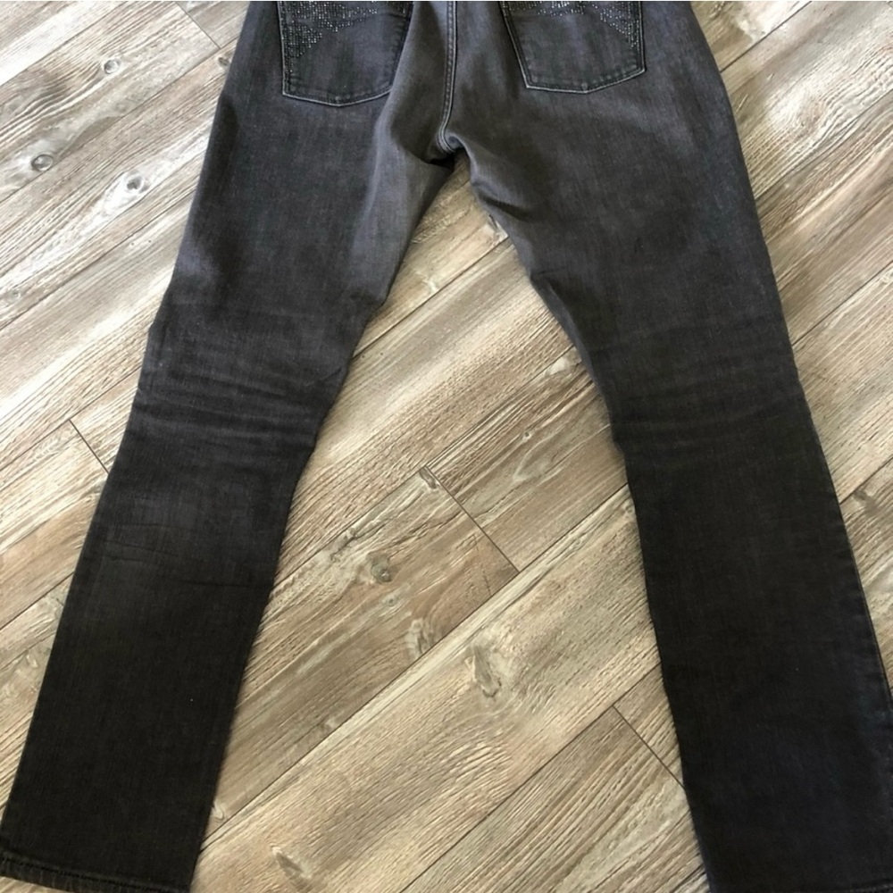 Zara Dark Gray Denim Jeans - Picture 2 of 3